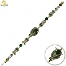 Gümüş Otantik Taşlı Biezik /Bileklik